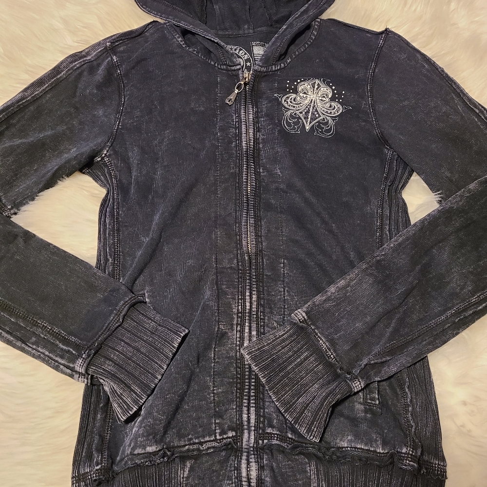 Affliction Live Fast Zip Up